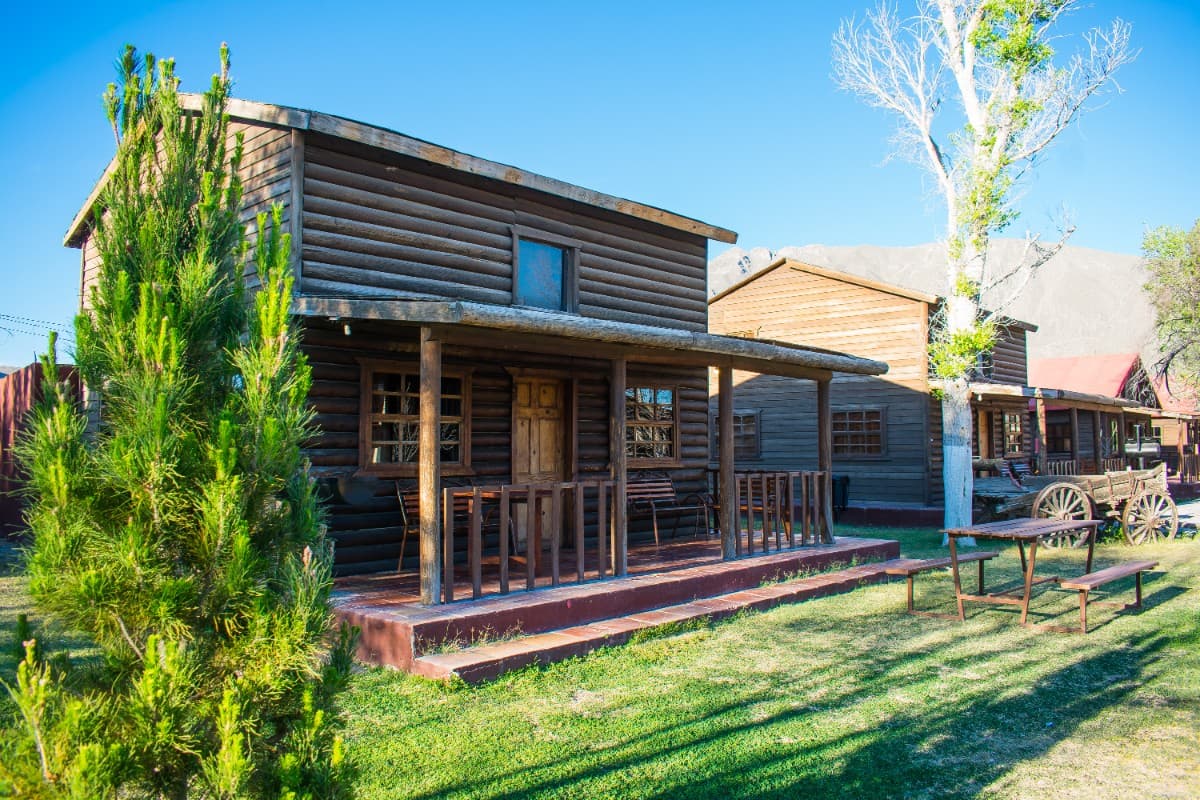 Cabaña Madera Familiar